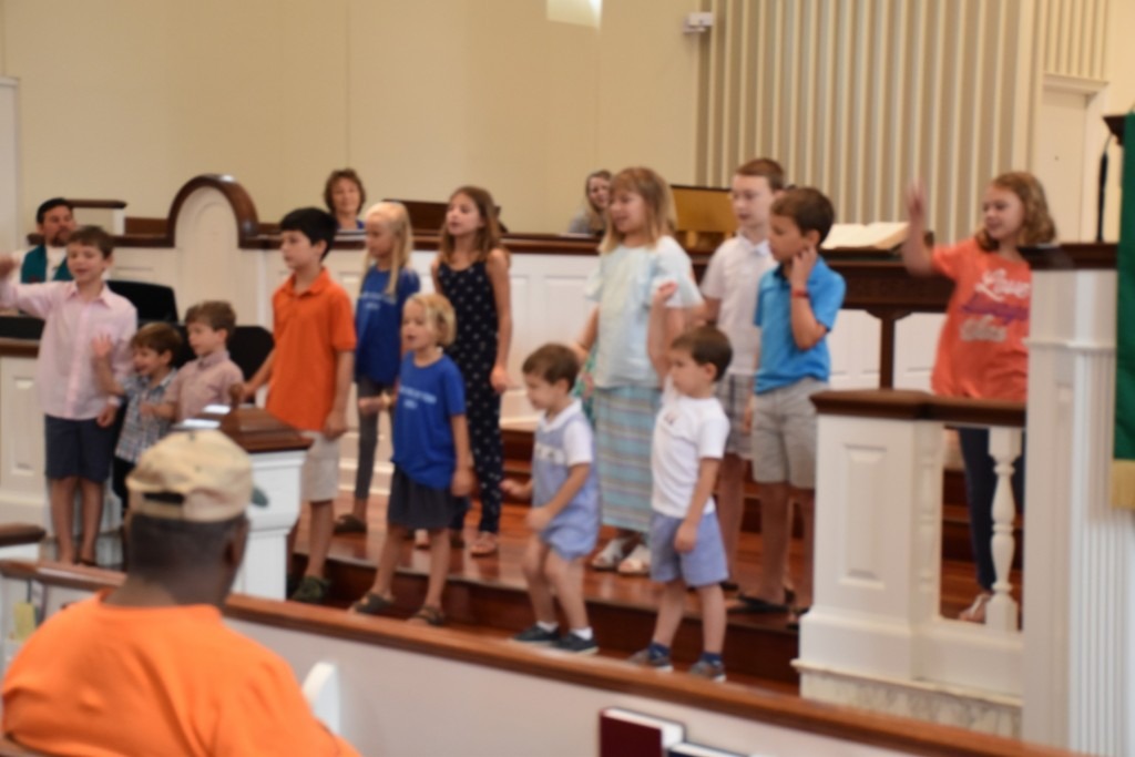 VBS Songs in Worship